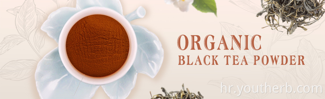 Organski instant puder za ekstrakt crnog čaja Organic Instant Black Tea Extract Powder